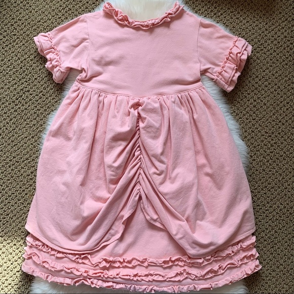 Persnickety Pink Princess Bustle Dress 6 - Picture 1 of 8